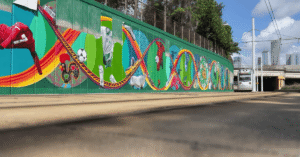 Houston Unveils Massive 230-Foot FIFA World Cup Mural Houston Reveals Longest Official FIFA World Cup Mural