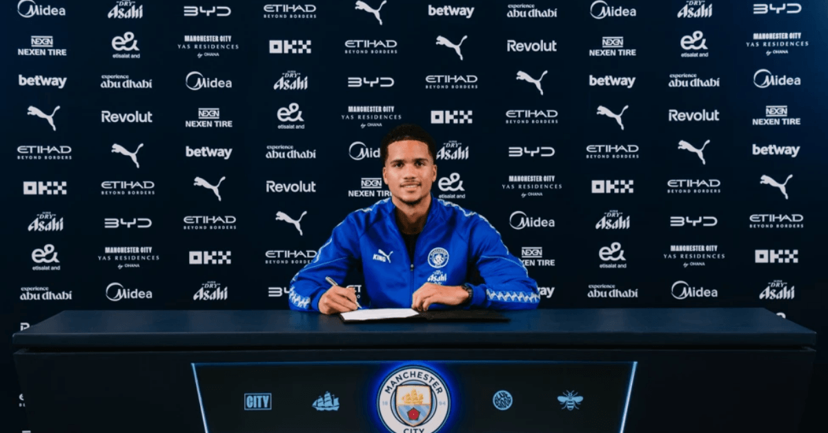 Manchester City Hand Divine Mukasa New Deal Until 2030